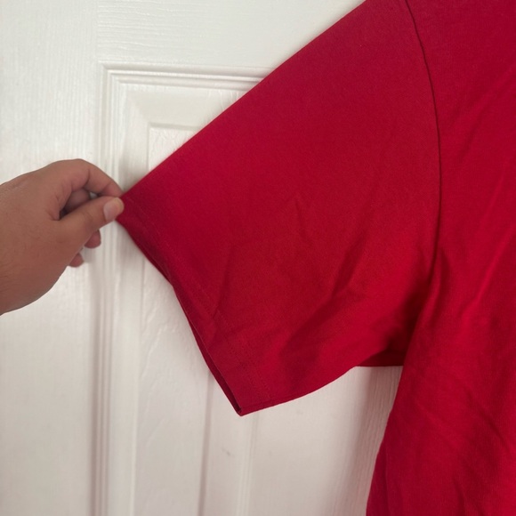 American Giant Unisex USA Tee Shirt Men's XL Red "AMERICAN MADE" Premium Cotton - Picture 11 of 11